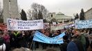 Manifestacja w obronie “Ustawy o Zawodzie Fizjoterapeuty” - Warszawa 26.02.2016